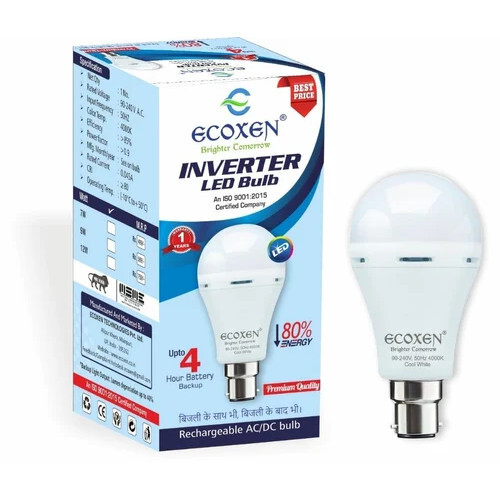 9W Rechargeable LED Bulb