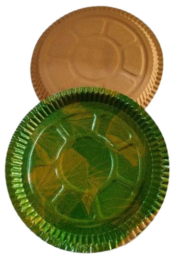 Disposable Green Paper Plates