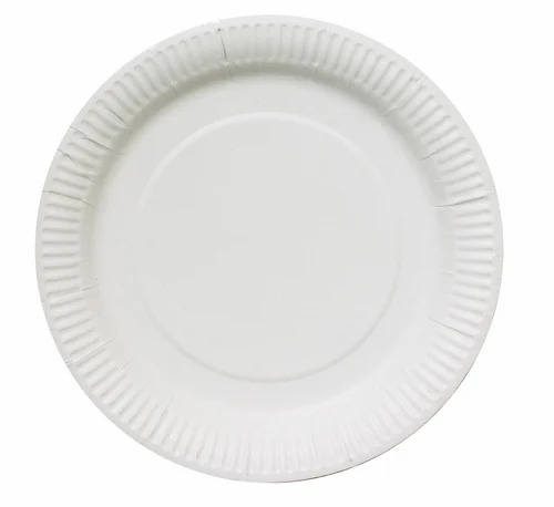 Disposable Plain Paper Plates