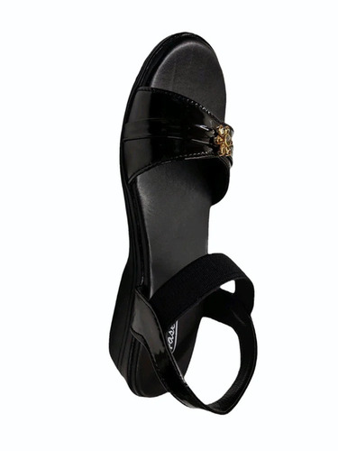 Elegant Look High Heel Sandals - Color: Black