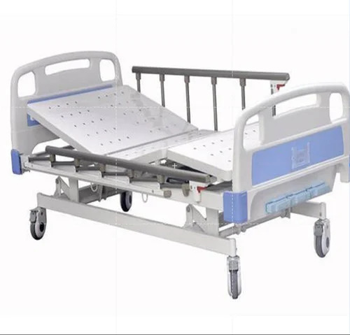 Manual Hospital Icu Bed - Color: Silver