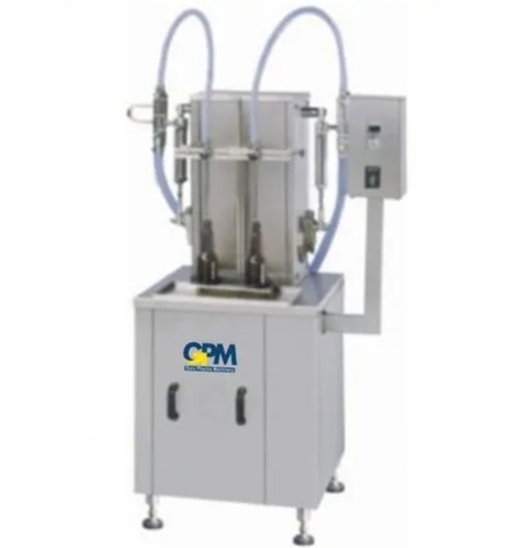 Semi Automatic Two Head Liquid Filing Machine