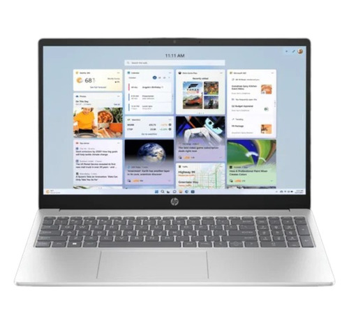 Silver HP Laptop, 15-fd0111TU