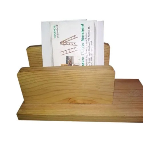 Wooden Card Holder - Color: .