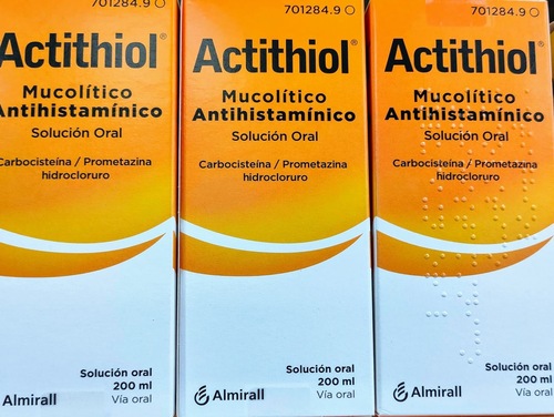 Actithiol Mucolitico Antihistaminico oral solution