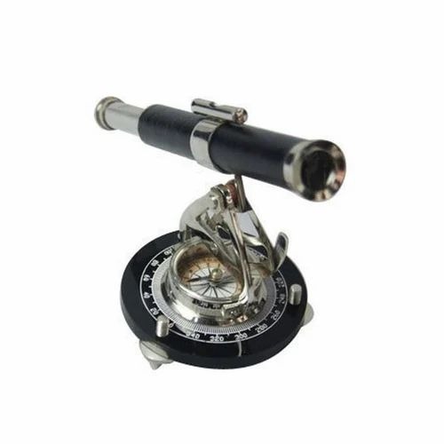 Antique Brass Telescope