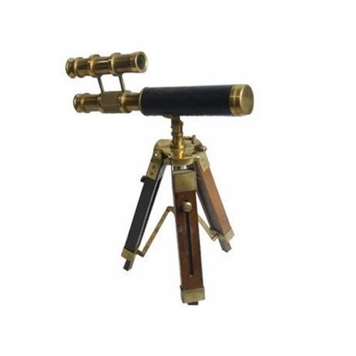 Antique Double Barrel Telescope