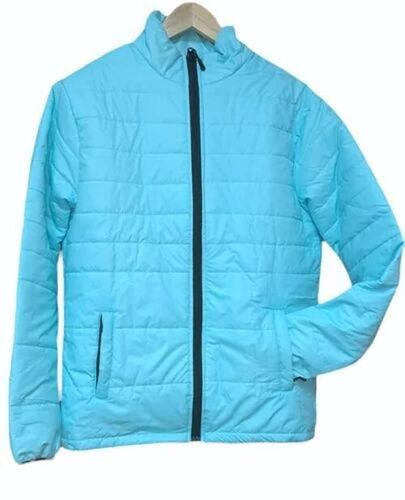 Men Full Sleeves Polyester Jacket