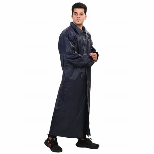 Men Long Raincoat
