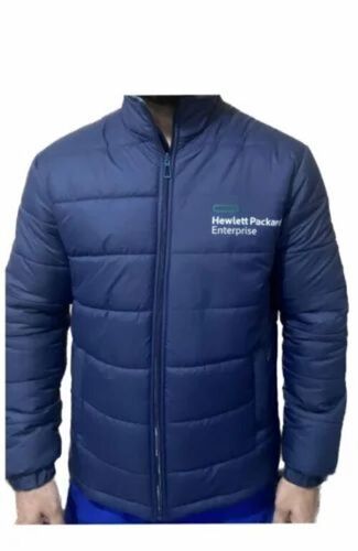 Men Polyester Winter Jacket