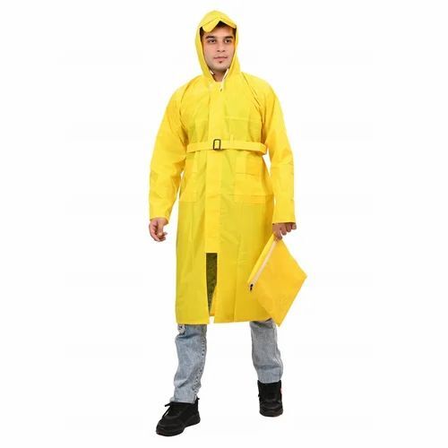 Men Pvc Rain Coat