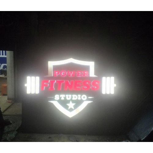 ACP Gym LED Sign Board
