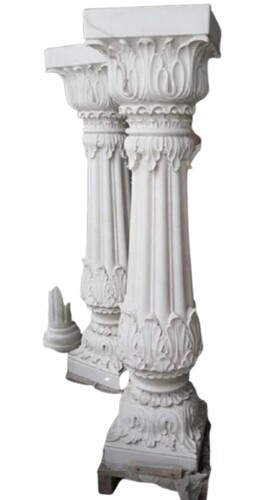 Marble Carved Pillar