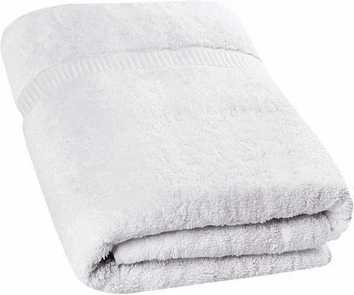 White Bath Towel