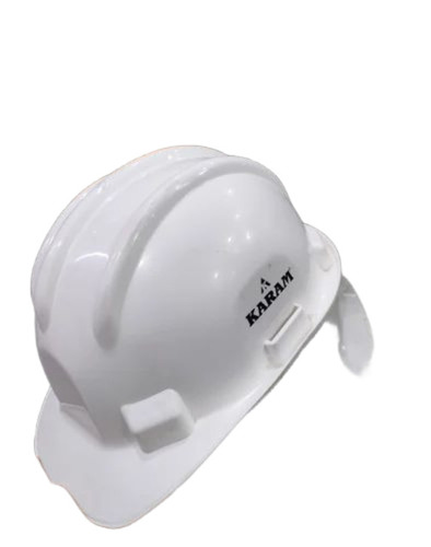 Hdpe White Safety Helmet