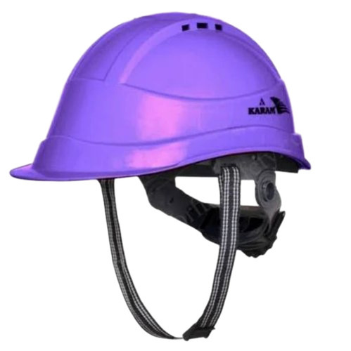 Purple Karam Safety Helmet