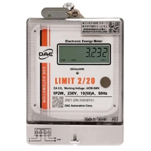Single Phase Energy Limit Meter