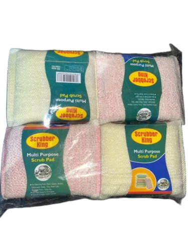 White Foam Scrubber Pad