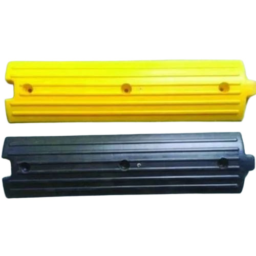 Yellow Black Plastic Road Studs