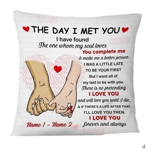 Love Printed Cushion