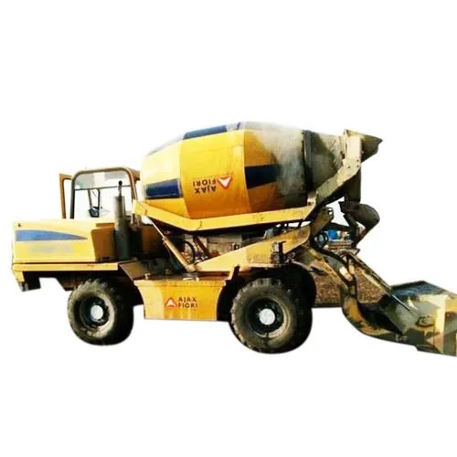 Motor Grader Concrete Mixers - Color: Blue