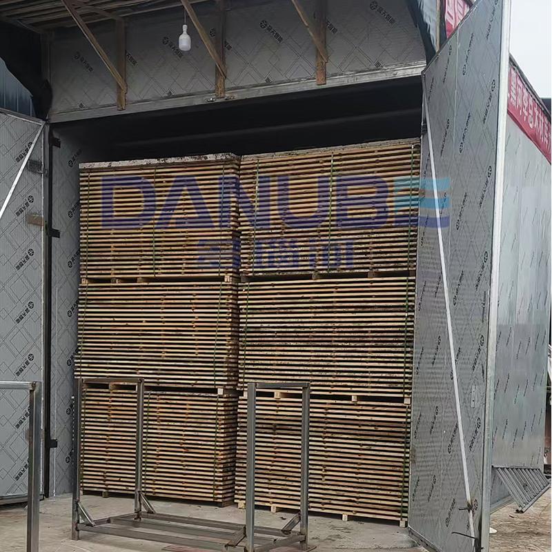 Veneer Wood Drying Warehouse Wood Board Drying Equipment Wooden Drying Room Plant - Color: Customized
