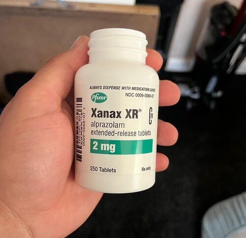 Xanax Pfizer 2mg aplrazolam tablets