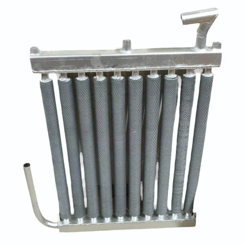 Finned Tube Oil Cooler - Color: Gray