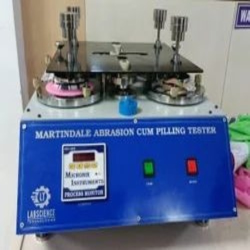 Martindale Abrasion Cum Pilling Tester.