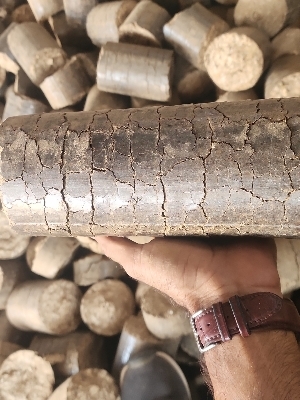 Round Biomass Briquette - Coal Calorific: 4100