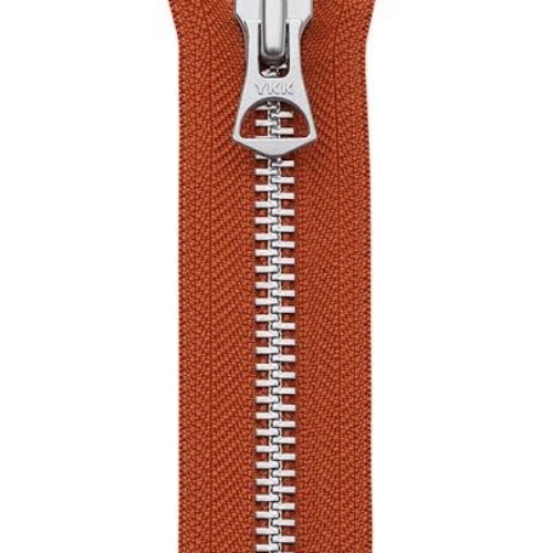 Shiny Aluminum Zipper