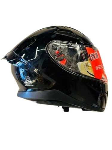 Solid Black Bike Helmet