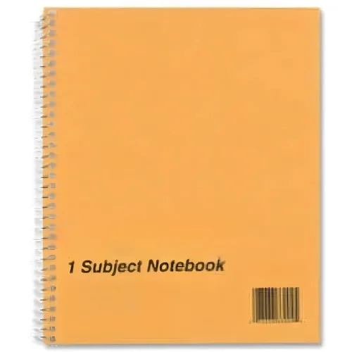 A4 Single Subject Book - Feature: Strong Binding For Daily Use