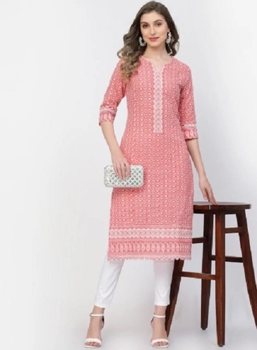 Chikan Embroidered Kurti