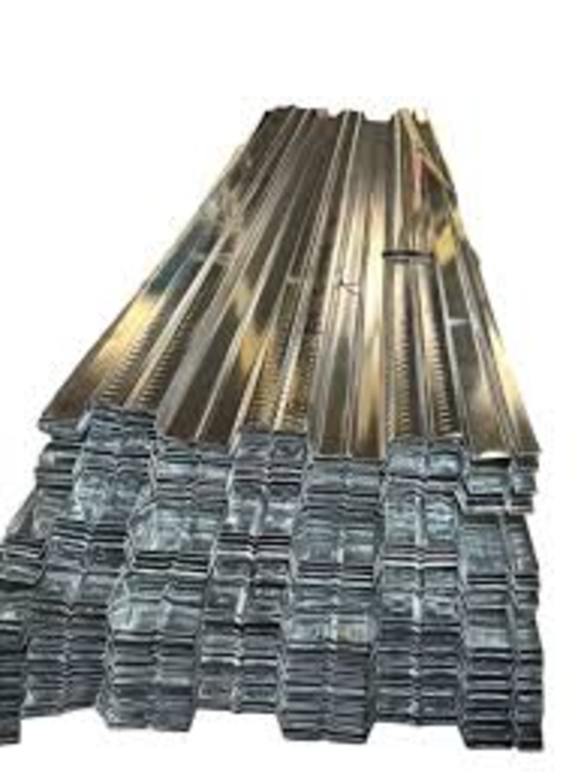 Gi Profile Decking Sheet - Color: Silver