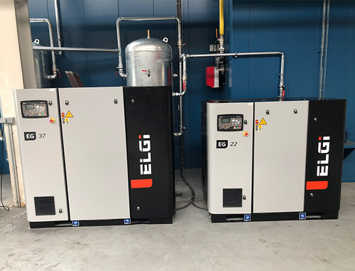 Industrial Air Compressors - Lubrication Type: Lubricated