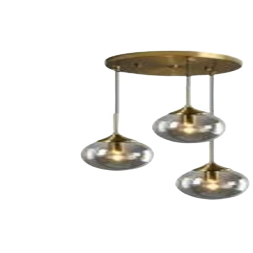 Led Smoke Glass Hanging Set