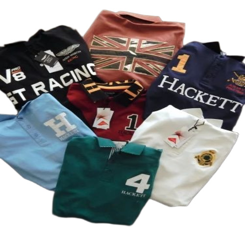 Mens Lycra Collar T Shirt