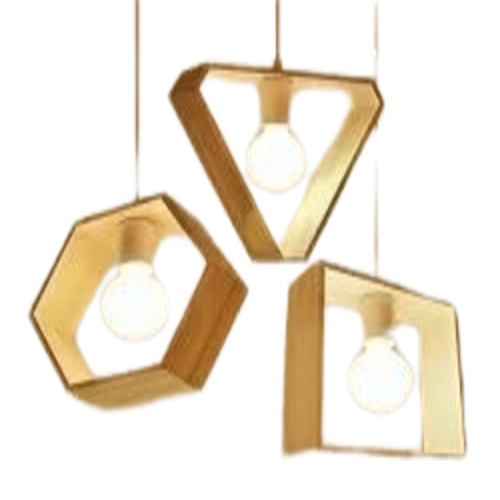 Triangle Shape Hanging Ceiling Light