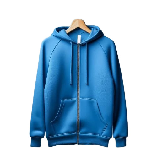 Men Cotton Plain Hoodie