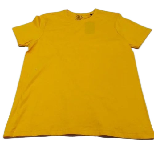 Men Yellow Polo T Shirt