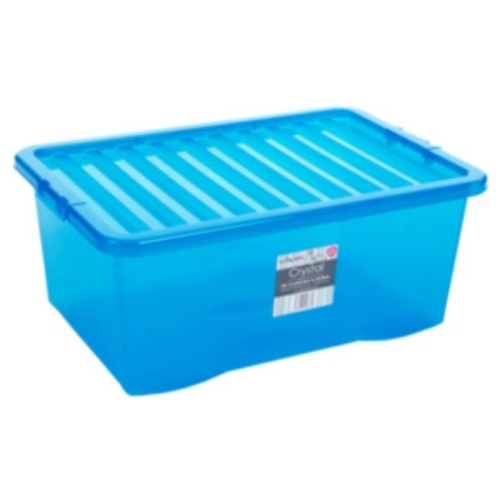 Plastic storage box 