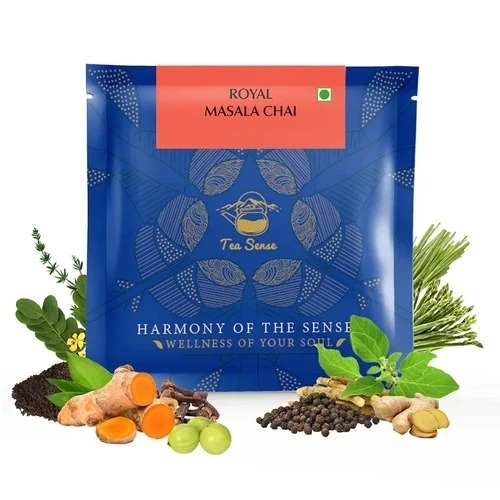 Tea Sense Royal Masala Chai Pyramid Tea Bags Box