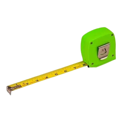 Green Steel Measuring Tape - Accuracy: 100 %