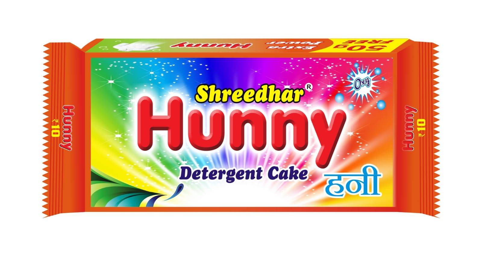 Shreedhar Hunny White Detergent Cake With 50 Grams Free