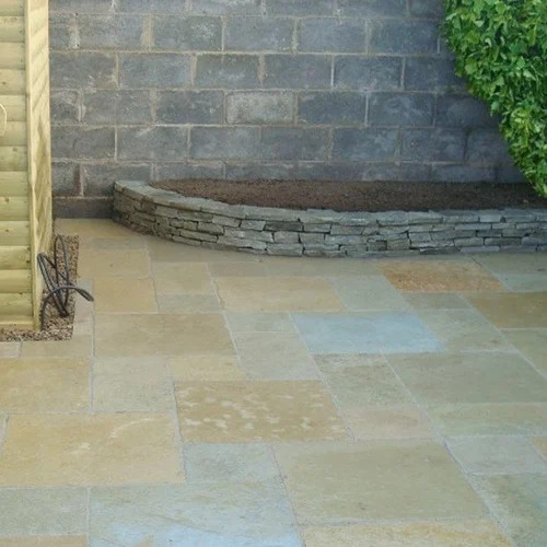 Tandur Yellow Brush Finish Stone