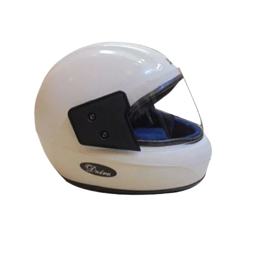White Full Face Helmet