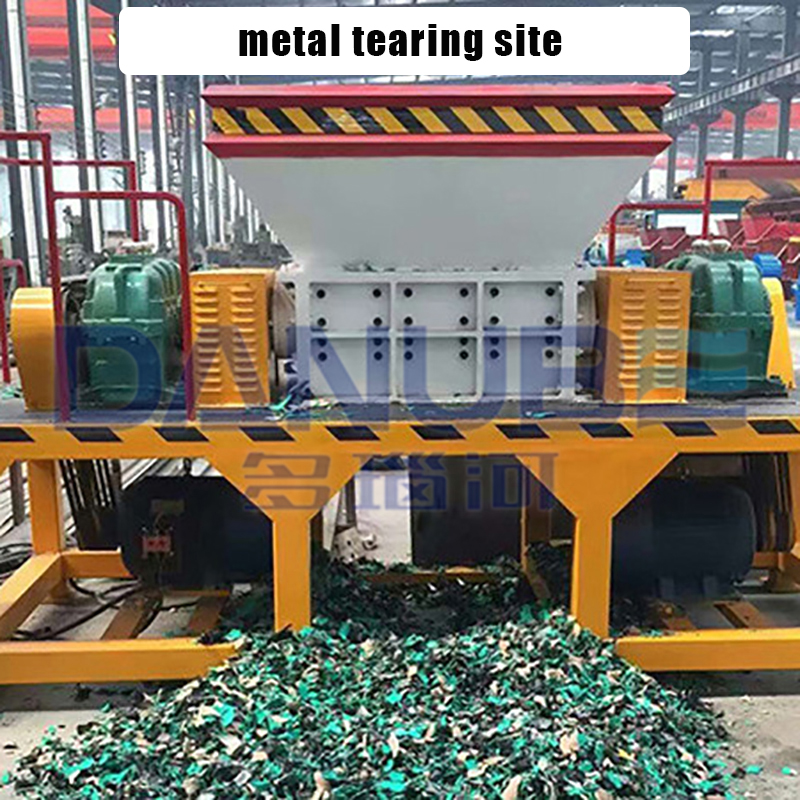 Coke Can Shredder Waste Cans Shredding Machine Scrap Metal Crushing Equipment Plant - Capacity: 4000 Kg/Hr