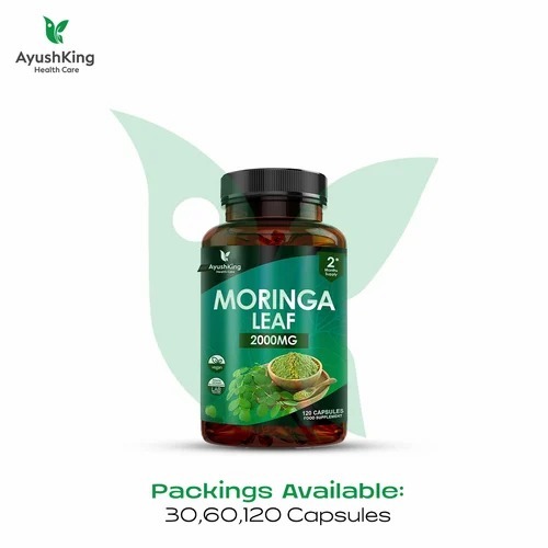 Ayushking Health Care Moringa Leaf Capsules