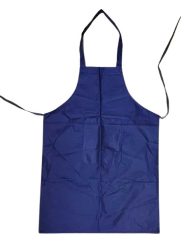 Blue Cotton Cooking Apron